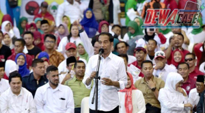 Jokowi “ Mari Kita Berangkulan Kembali “