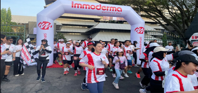 Gelorakan Gaya Hidup Sehat, Panggungharjo Fun Run Diikuti Ratusan Peserta