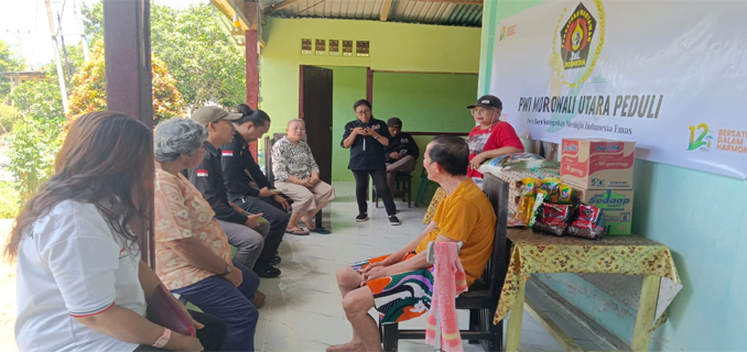 PWI Gelar Baksos Peduli Kasih Meriahkan HUT ke-12 Morut